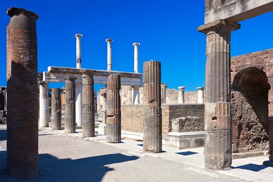 Pompeii ruïneert groepsreis vanuit Napels