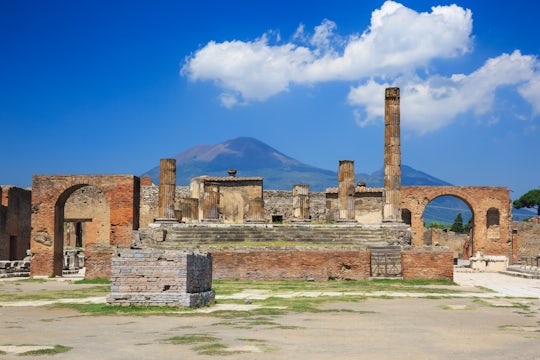 Pompeii and Vesuvius tour from Naples with pizza lunch