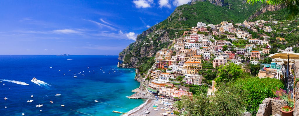 Sorrento, Positano and Amalfi tour from Naples with lunch