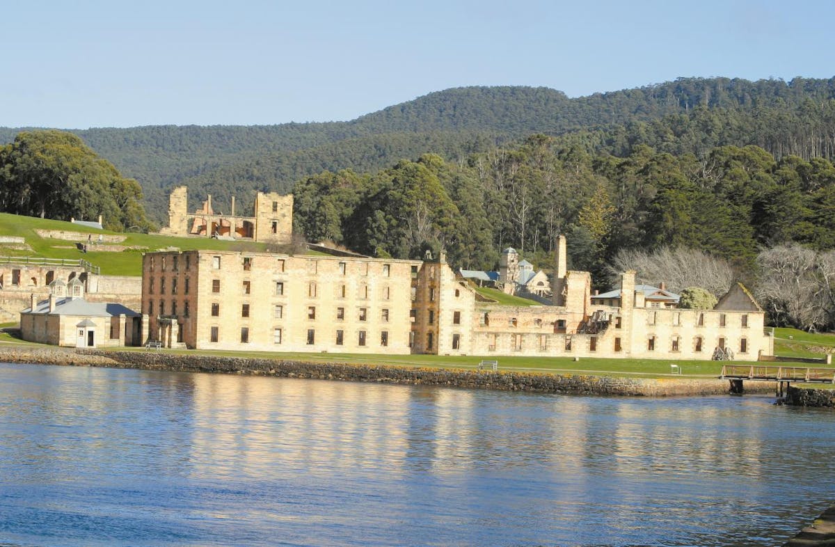 Port Arthur retourbusdienst vanuit Hobart met toegangsticket