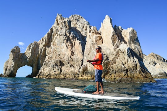 The Arch paddleboard and snorkeling private tour