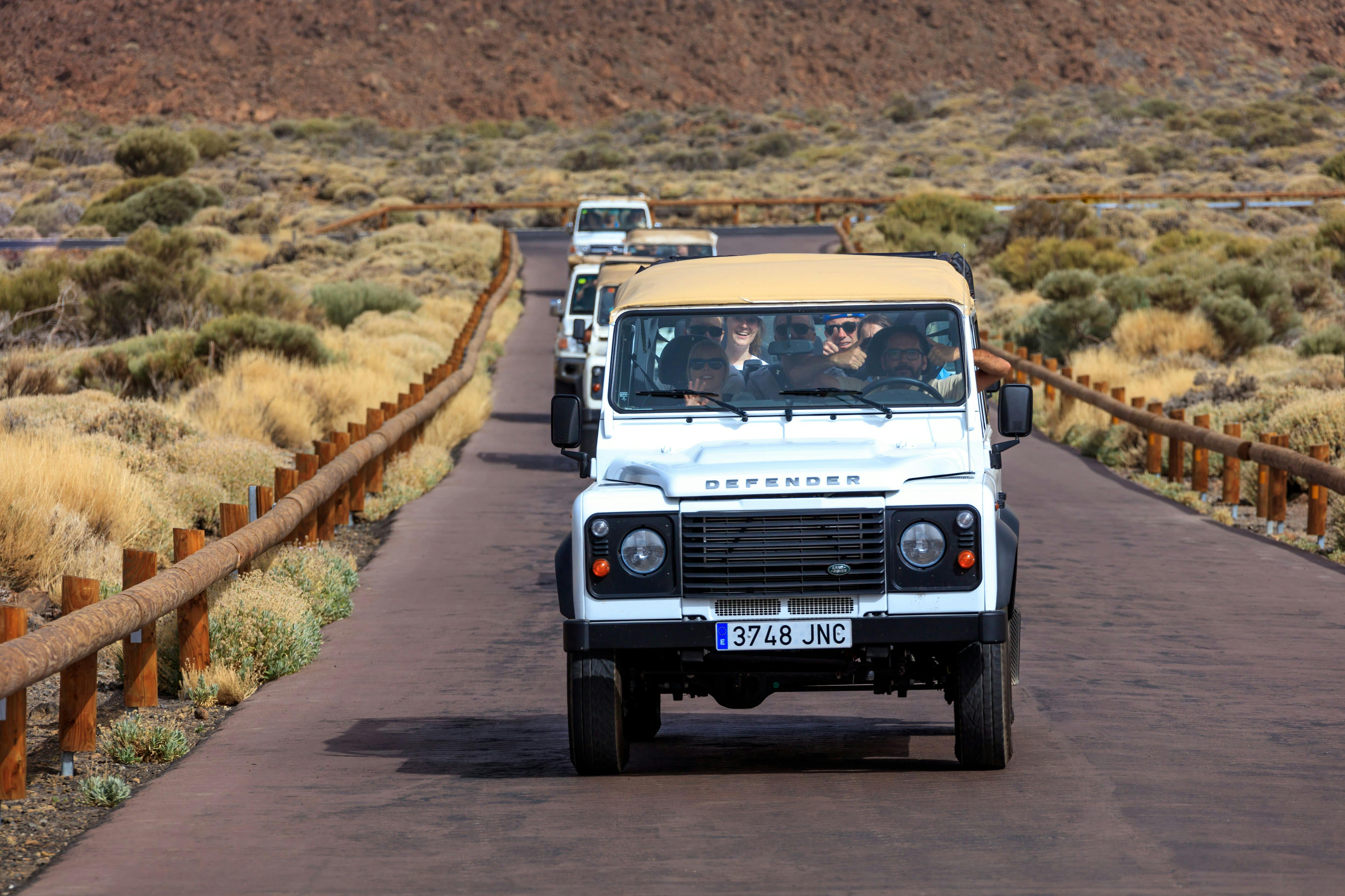 Excursion en 4x4 au parc national du Teide