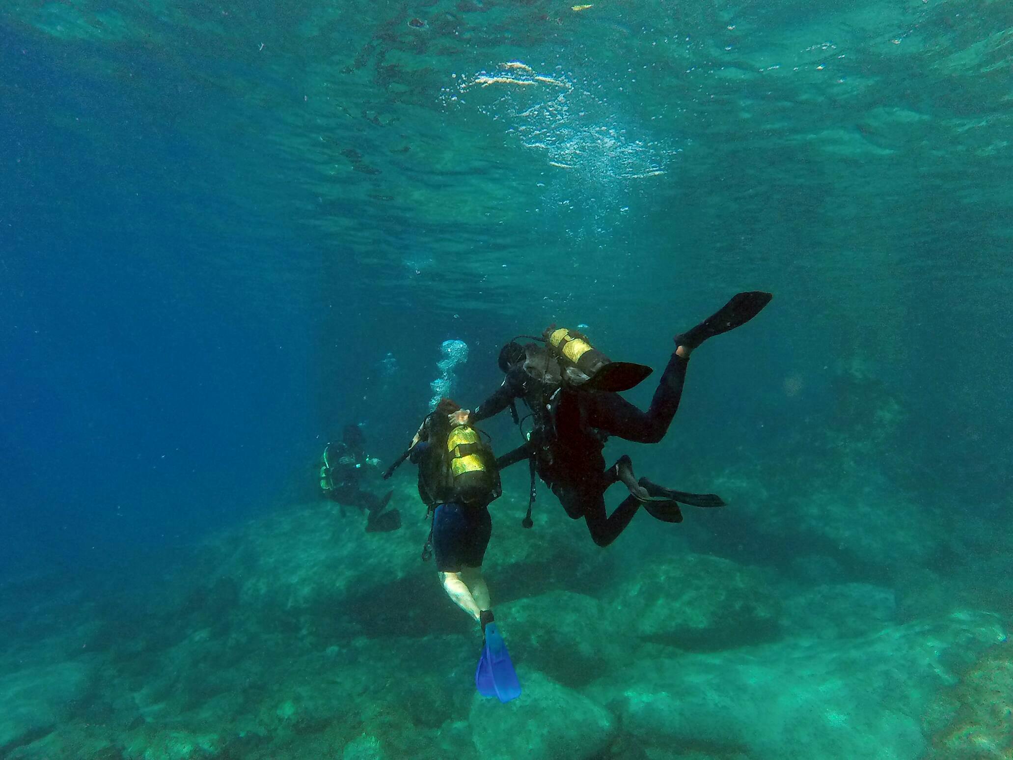 Plongée sous-marine à Kusadasi depuis un bateau