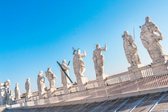 Subida à cúpula do Vaticano e tour de comida de rua em Roma
