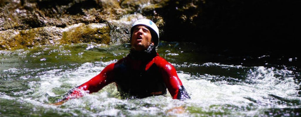 Canyoning experience for beginners at Almbachklamm
