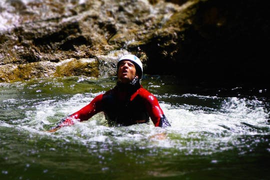 Canyoning experience for beginners at Almbachklamm