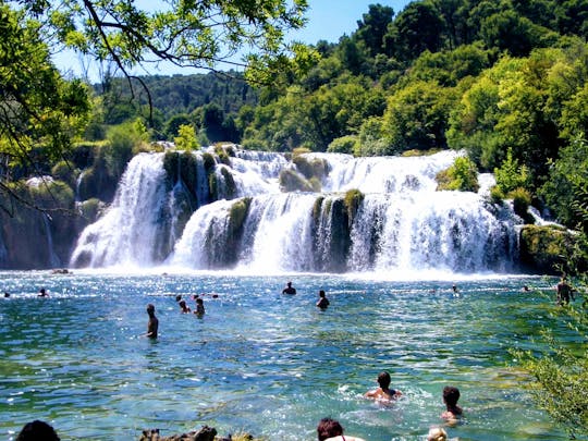 Viagem privada de um dia ao Parque Nacional Krka saindo de Zadar