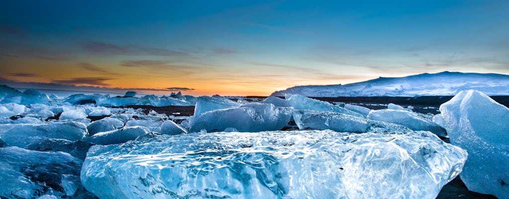 Gletscher Lagune Jökulsárlón Tagestour von Reykjavik