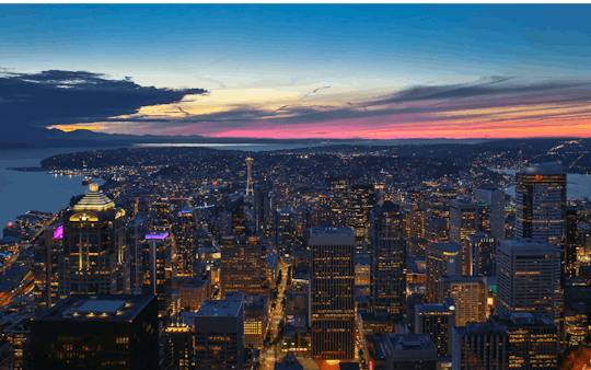 Experiencia privada del Seattle Sky View Observatory