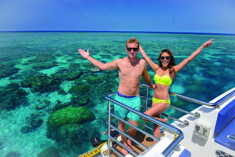 Great Barrier reef snorkeling and diving cruise