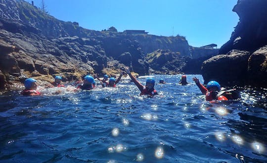 Coasteering-ervaring in Caloura