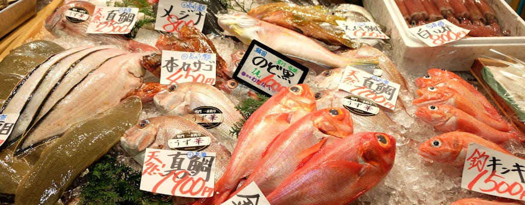 Wycieczka z przewodnikiem po targu rybnym Tsukiji w Tokio