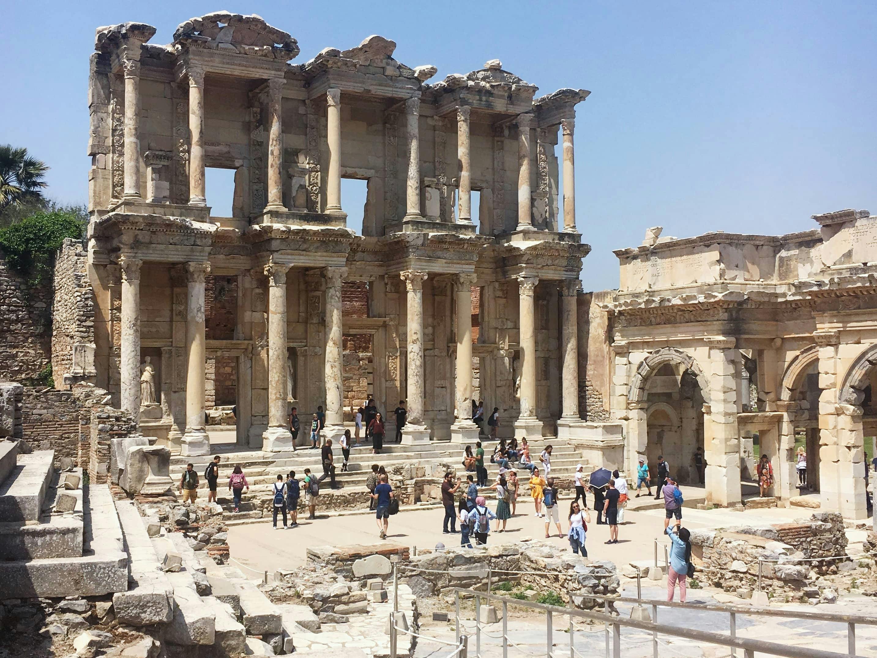 Private Tour durch das antike Ephesus mit Töpfervorführung