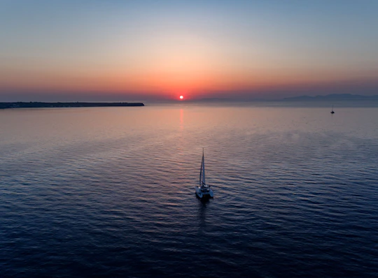 Luxury Sunset Cruise in Santorini