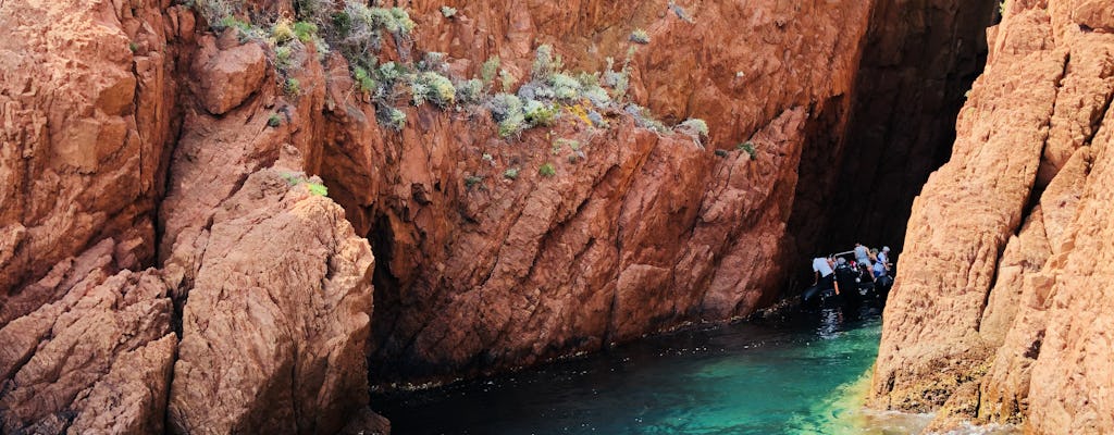Boat & snorkeling trip to the Esterel Calanques from Cannes