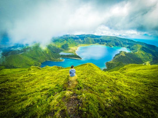 Fogo Lagoon full-day hiking tour