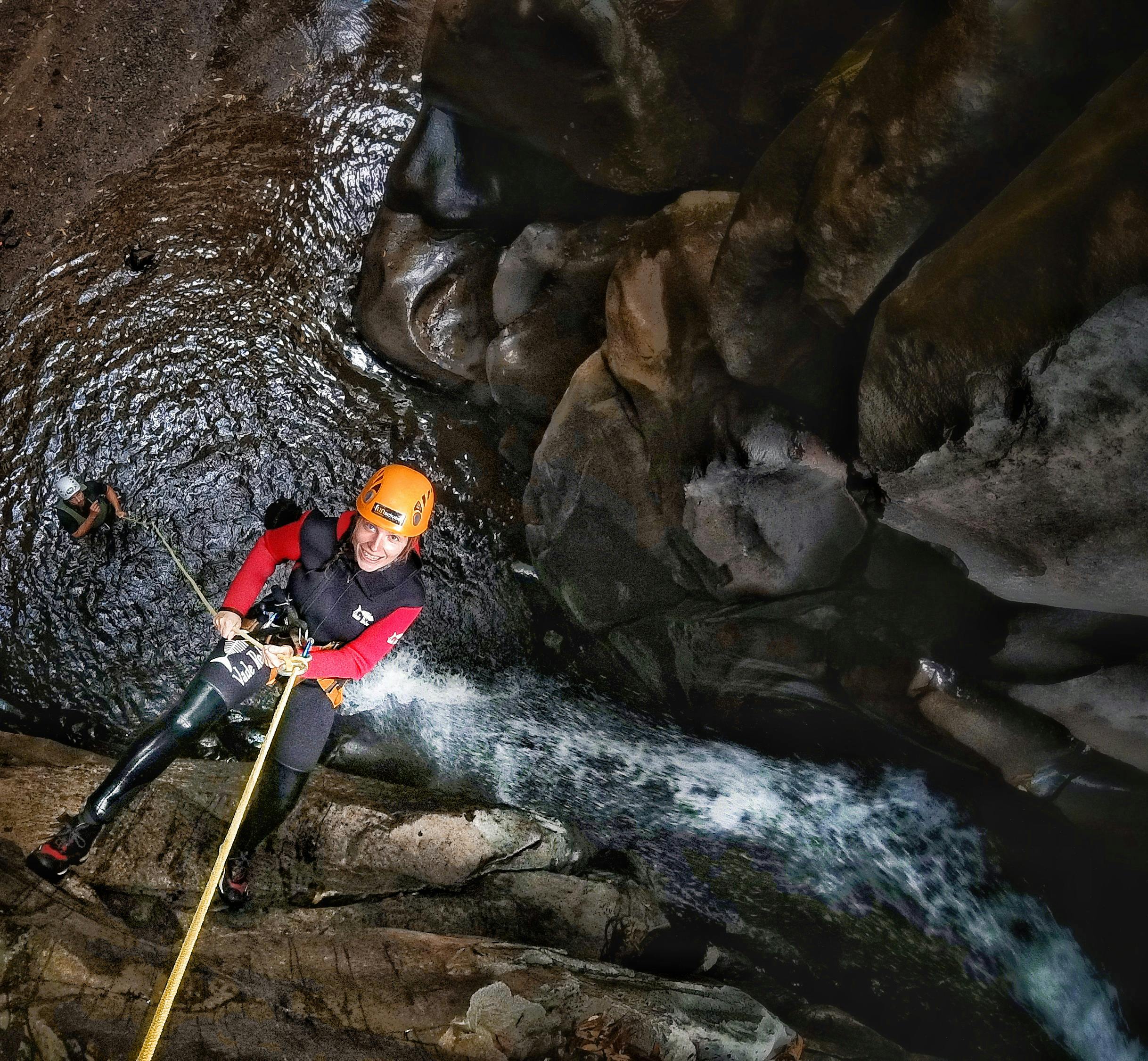 Wrażenia z kanioningu w wodospadzie Salto do Cabrito