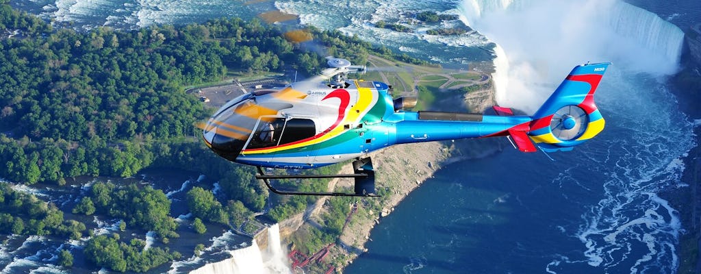 12 minuten durende Niagara Falls-helikoptervlucht