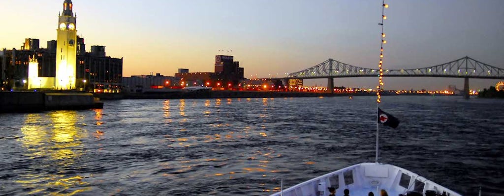 Montreal evening cruise on the St. Lawrence River