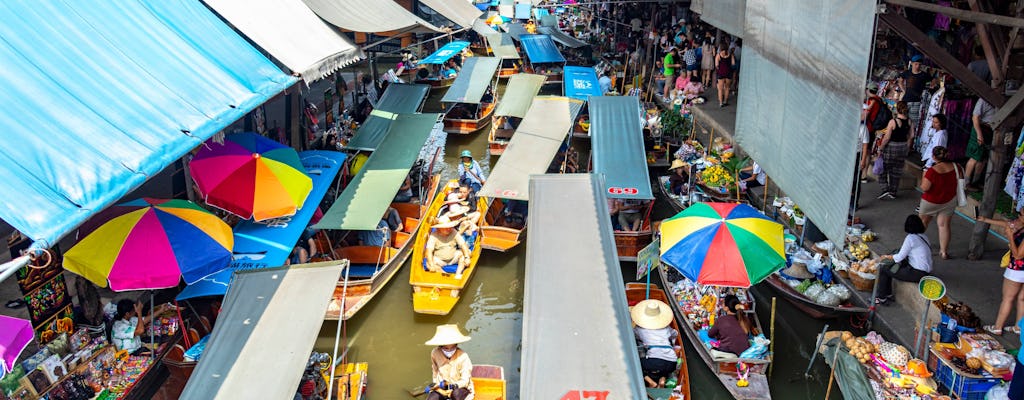 Mercado Flotante de Damnoen Saduak Visita en grupo reducido