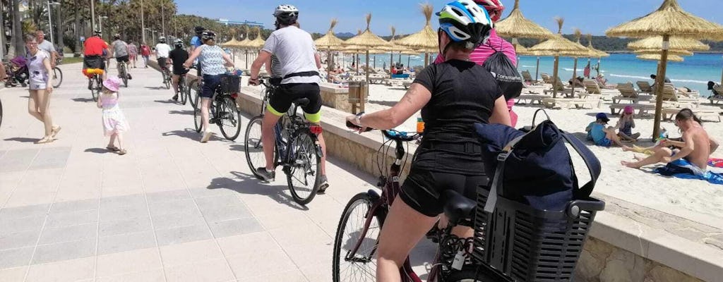 Visite à vélo à l'est de Majorque vers Cala Morlanda