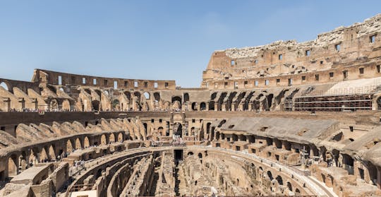 Colosseum and arena floor Iconic Insiders private tour with a local guide