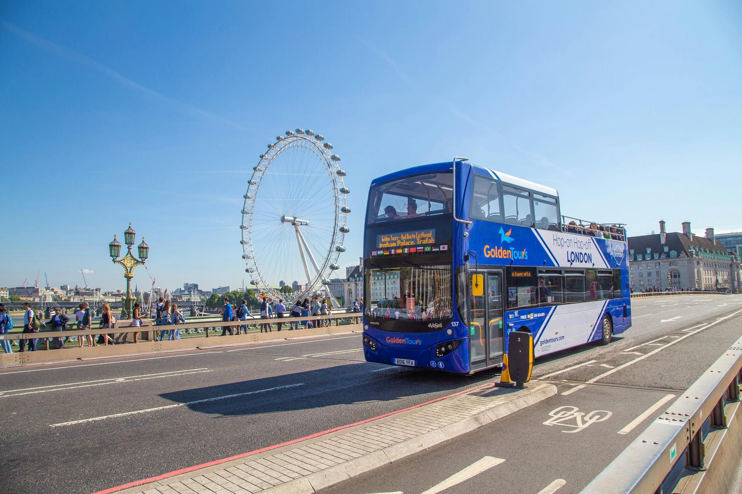 Recorrido en bus con paradas libres por Londres durante 24 horas