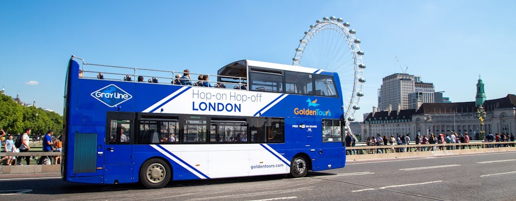 Hop-on hop-off bustour door Londen voor 48 uur