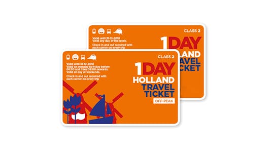 Boleto de viaje de Holanda