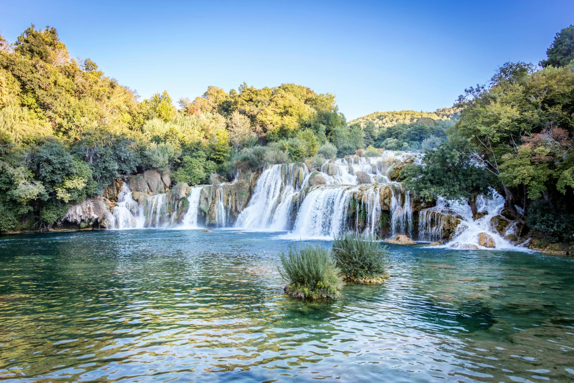 Private day-tour to Krka waterfalls from Dubrovnik