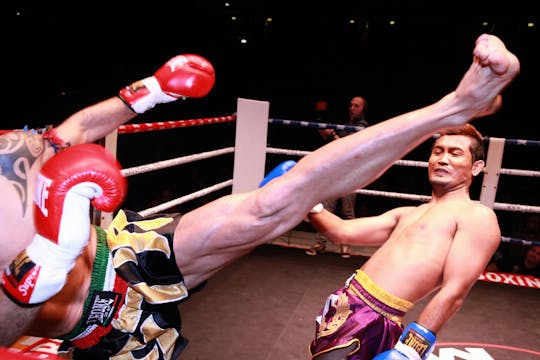 Muay Thai Boxkampf Erlebnis