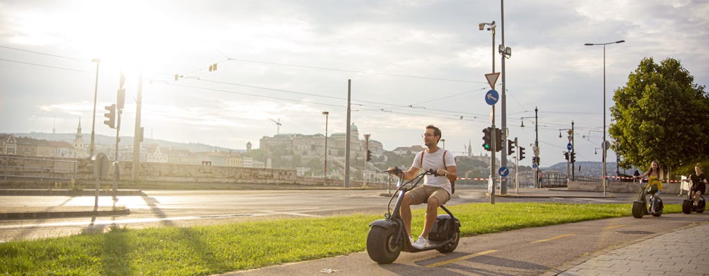 Begeleide e-scooter grote stadstour in Boedapest