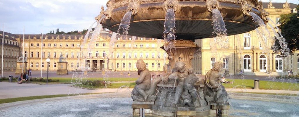 Promenade historique de Stuttgart avec un local