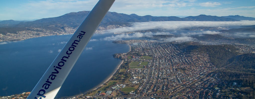 Hobart City 30-minute scenic flight tour