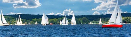 Szkolenie skippera na jeziorze Wannsee w Berlinie