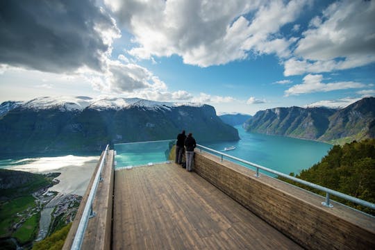 Privédagtocht naar Oslo met een premium Nærøyfjord-cruise en de Flåm-spoorweg