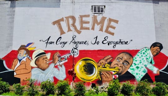 O passeio cultural a pé pelo New Orleans Treme