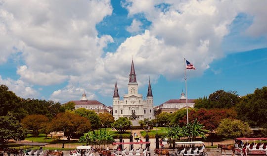 De historische tour van de Franse wijk in New Orleans