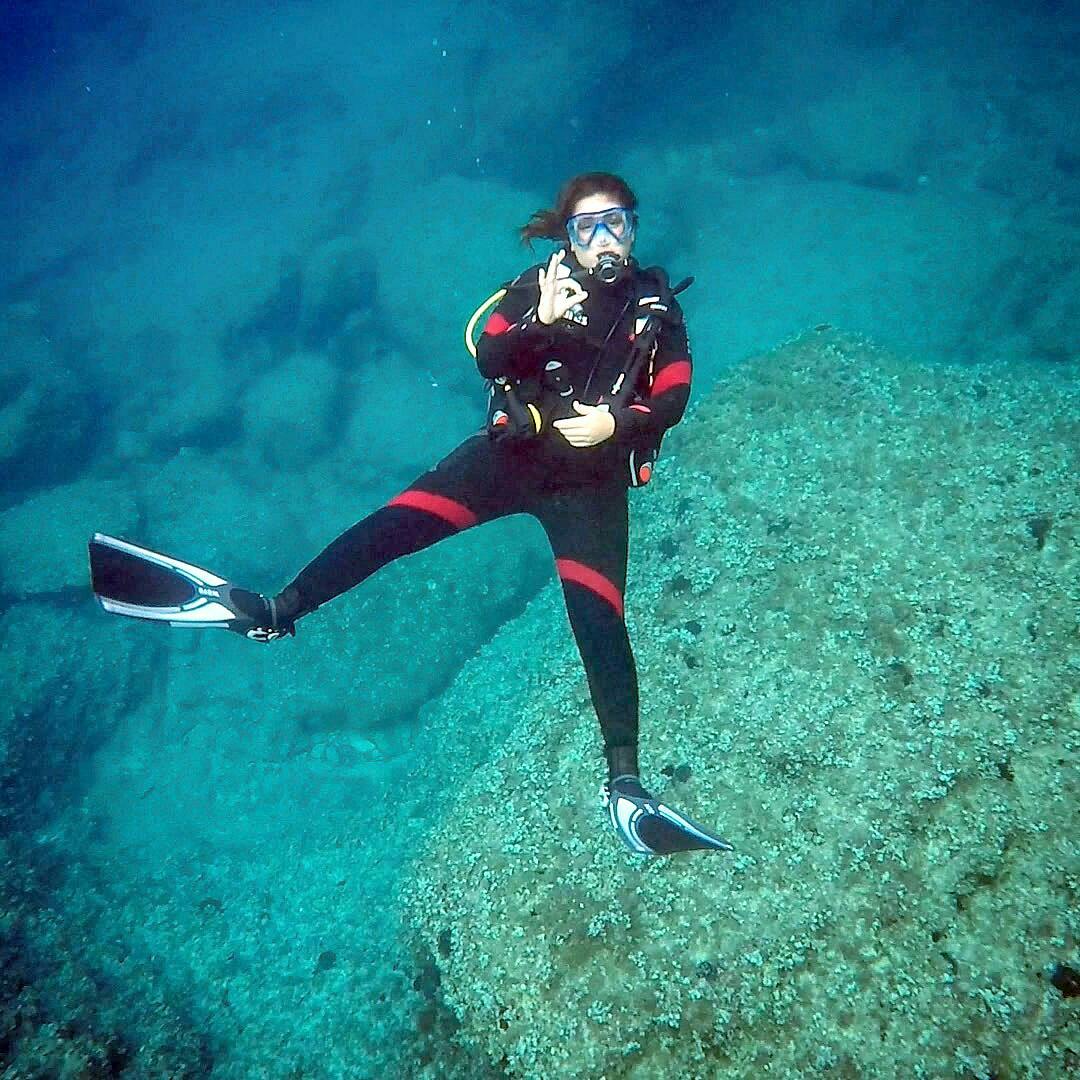 Blue Water Scuba Diving Beginner Experience