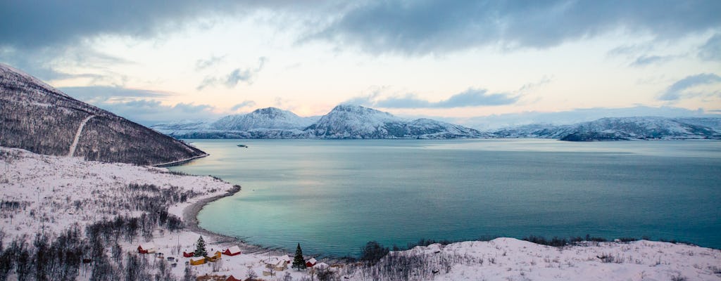 Tour privato del fiordo a Tromsø in un veicolo 4x4 premium