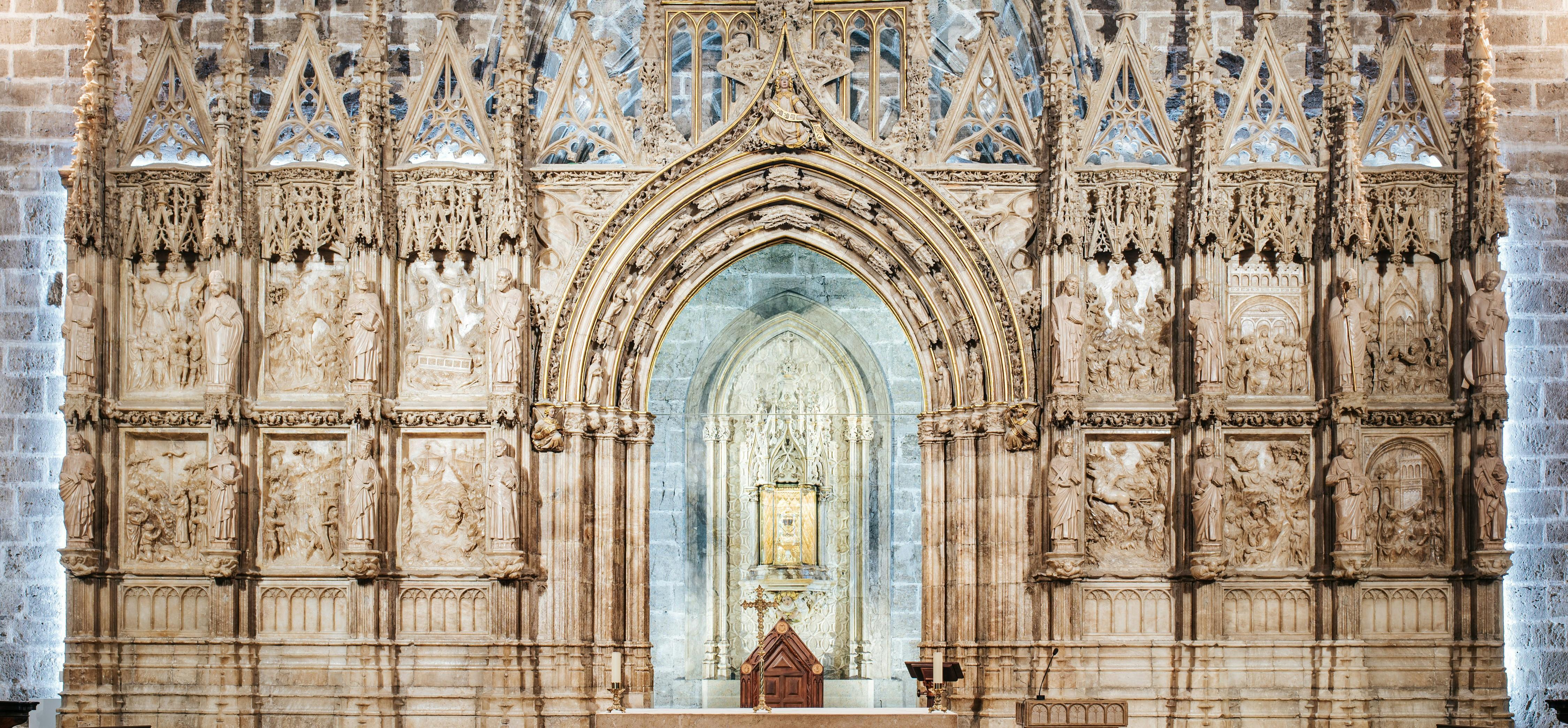 Visite religieuse du Saint Graal