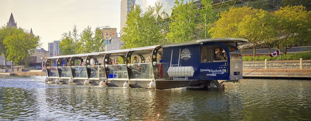 Rondvaart door het Ottawa Rideau-kanaal