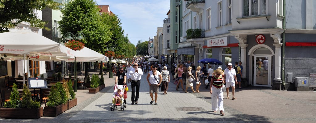 Gdansk highlights private bike tour with a licensed guide