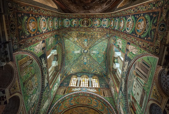 Visite privée des mosaïques de Ravenne avec dégustation de piadina