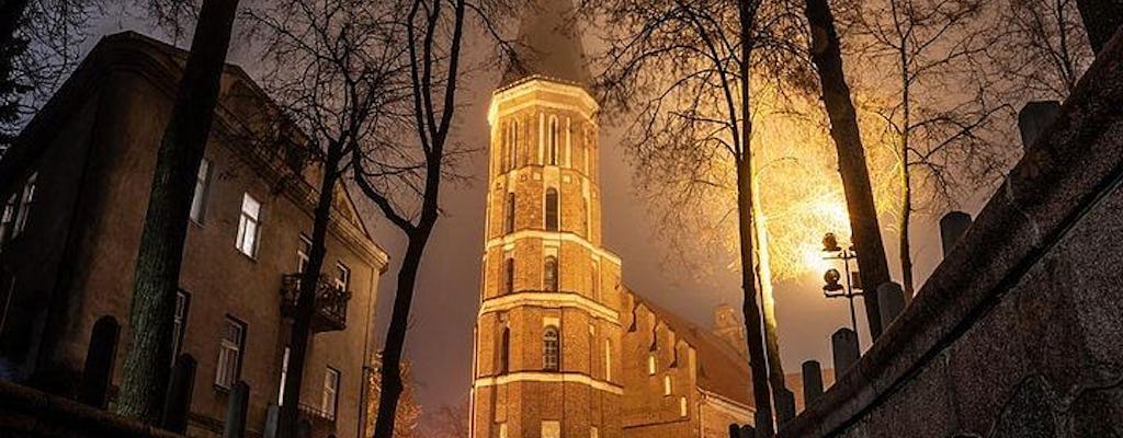 Passeio fantasma de 2 horas no centro histórico de Kaunas