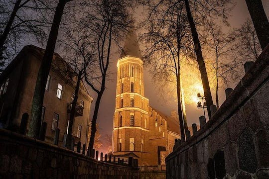 Passeio fantasma de 2 horas no centro histórico de Kaunas