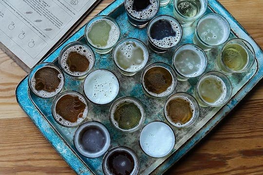 Latvian beer tasting tour through Riga
