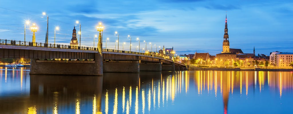 Tour fantasma em Riga com degustação de bálsamo