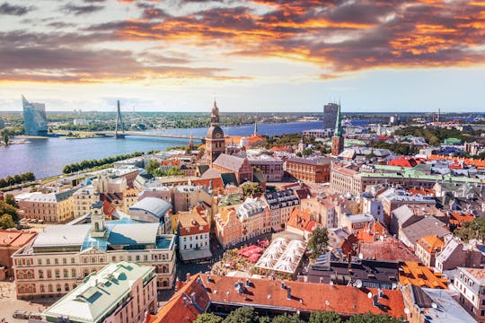 Riga treasure hunting game