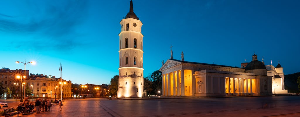 Passeio fantasma de 2 horas pela cidade velha de Vilnius